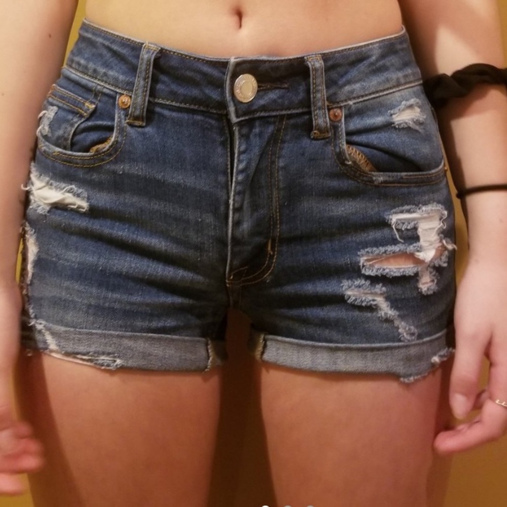 American Eagle jean shorts
